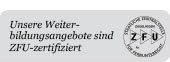 Unsere Fernkurse sind ZFU-zertifiziert